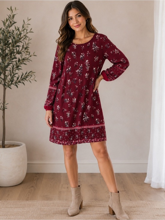 Maurices Dresses & Skirts - Maurices Burgundy Floral Men's Shirt